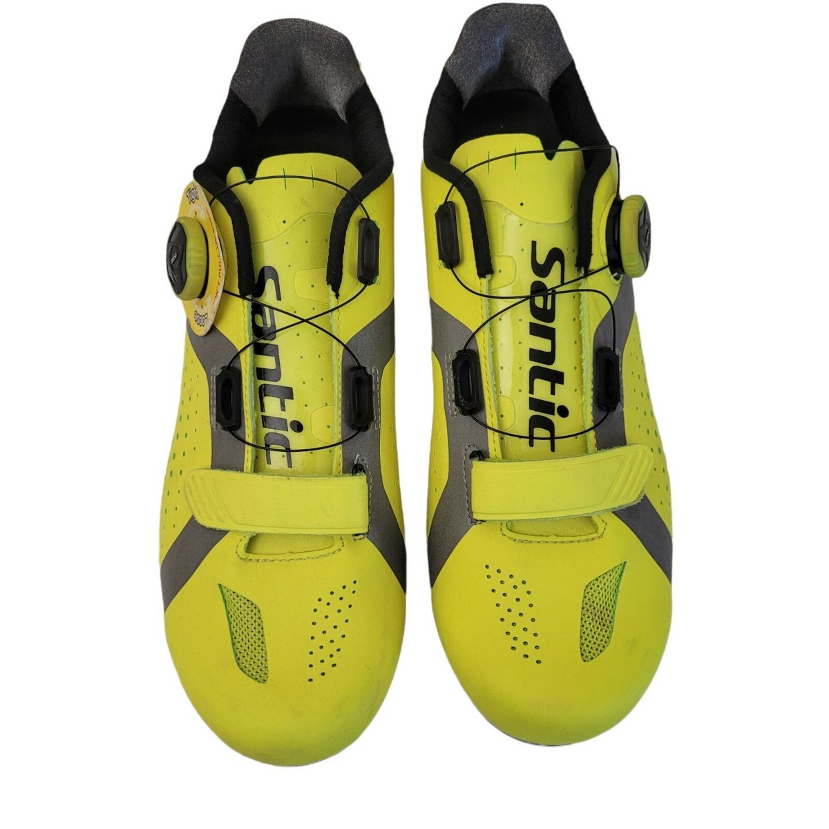 Santic Yellow and Black Lock-In Cycling Shoes Size 40 Men’s 7 Amazon.com | Santic Men main image 3