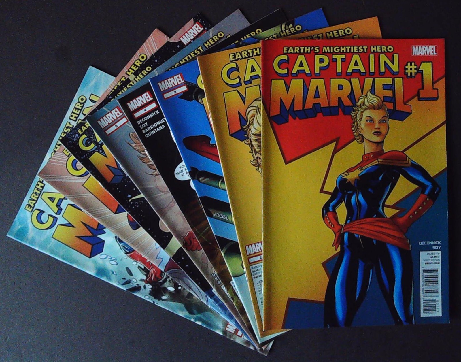 CAPTAIN MARVEL #1-8 (2012) - VFN/NM - Back Issue