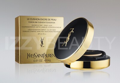 YSL Le Cushion Encre De Peau Foundation Compact Full Size NIB