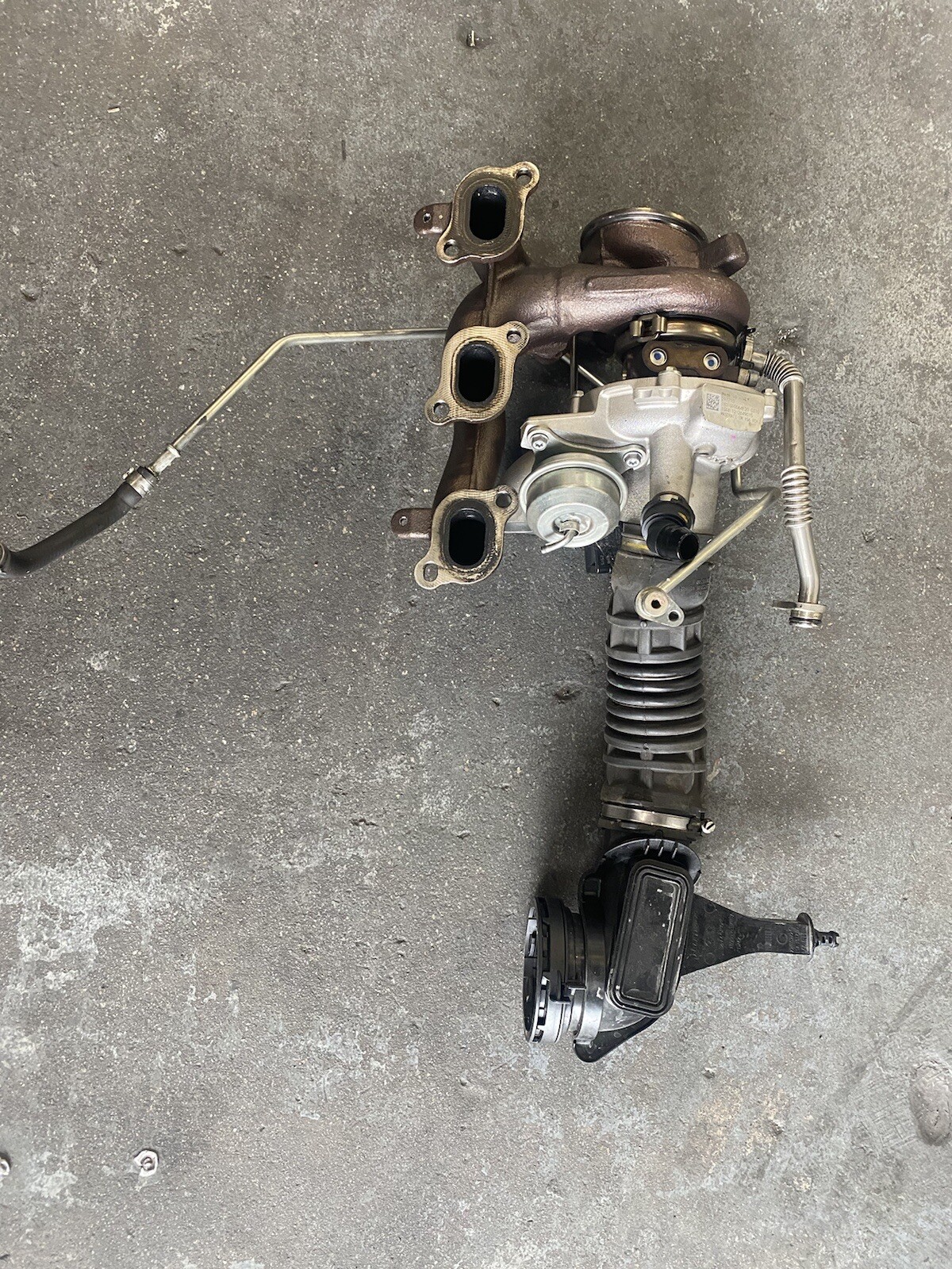 14-17 Maserati Ghibli M157 Front Left Driver Side Turbo Charger Assembly 0EM￼