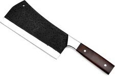 Hunting Knife 9-10" Full-Tang Fixed Blade Rosewood Handle Claver