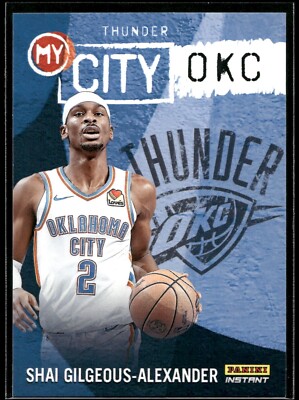 2023-24 Panini Instant Shai Gilgeous-Alexander MY CITY 1/543 SP Thunder #MY-28
