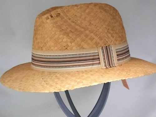 CAPPELLO CASUAL CON CINTURINO 100% PAGLIA | eBay
