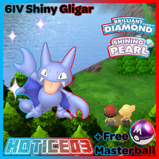 6IV Shiny Gligar Pokemon Brilliant Diamond Shining Pearl