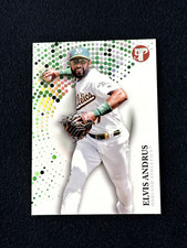 2022 Topps Pristine Elvis Andrus Refractor #121 Oakland Athletics