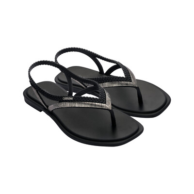 Grendha Damen Sandale Caju Hera Sand Ad Black 18596 AG994 Gr. 37-40