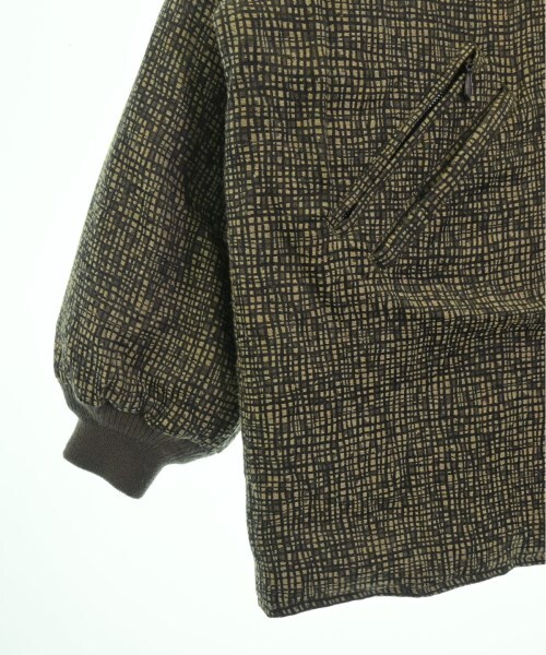 Needles Down Jacket / Down Vest BeigexBlackxGray … - image 6