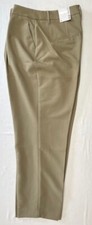 Nine West Women's Pants, High Rise Straight Leg Trousers Size: 14  Tan(LT Brown)
