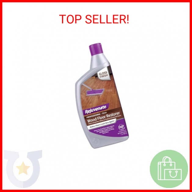 Rejuvenate Professional Wood Floor Restorer and Polish with Durable Finish Easy