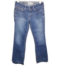 Real Ariat Jeans Womens 29L Blue Straight Leg Jeans Womens Medium Wash Jeans