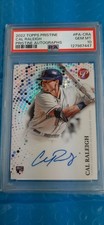 2022 Topps Pristine Autographs Cal Raleigh #PA-CRA Auto RC PSA 10 Mariners