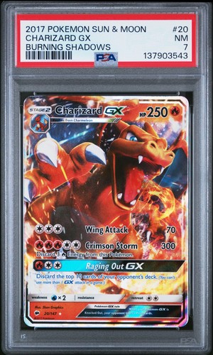 Charizard GX — Burning Shadows