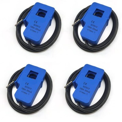 4Pcs 100A/50mA SCT013000 Non-invasive Split Transformer Sensor SCT-013-000 Sp...
