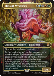 Mass of Mysteries (Borderless) | Commander: Lorwyn Eclipsed | Mythic Foil