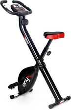 Foldable Magnetic Exercise Bike – 8 Levels, LCD Display, Heart Rate, Compact