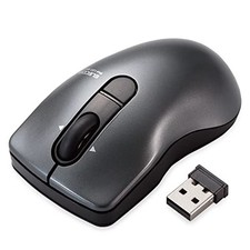 ELECOM Mouse Wireless Receiver Included M Size 3 Buttons Quiet 95 Less Clicking