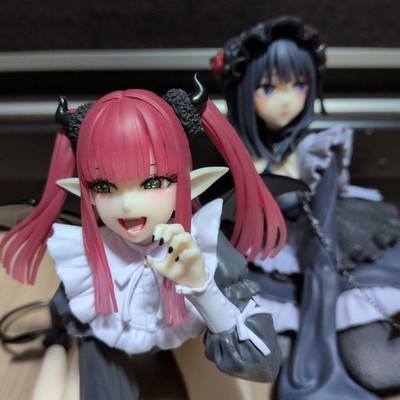That Dress-Up Doll Liz & Kuroe Shizuku Figures Set, Used, No Box