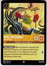 Mike Wazowski Heroic Climber 18/204 Attack of the Vine Disney Lorcana