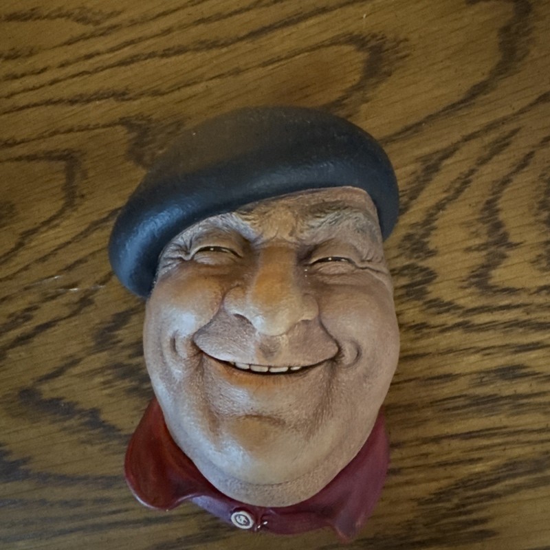 Bossons "Pierre" Chalkware Head 