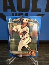 2025 Bowman - Chrome Prospects Aron Estrada #BCP-33 Blue Refractor /150 (RC)