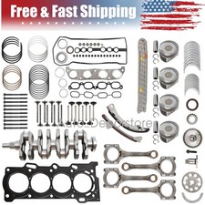 1zz-fe 1.8l Engine Rebuild Overhaul Kit For 98-08 Toyota Celica Corolla Matrix