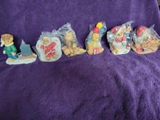 Cherished Teddies James, Carol, Ginger, Gretel, Nina,  Kris Lot of 6 1 - VTG