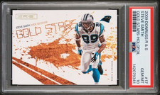 2009 DONRUSS R & S #17 STEVE SMITH SR. PSA 10 GEM MINT G. STARS HOLO /100 POP 1