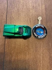 Hot Wheels 1967 Redline GREEN  Ford J Car & Button