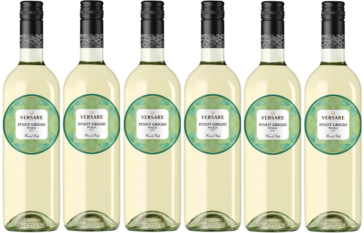 Versare Italian Pinot Grigio (6 x 750ml - 11%)