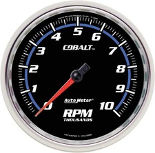 Auto Meter Cobalt Series 5 Full Sweep 10000 Rpm In Dash Tachometer Auto Meter Cobalt Series 5 Full Sweep 10000 Rpm In Dash Tachometer