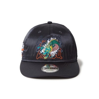 New Era 9THIRTY Kansai Yamamoto Collabo Dragon Satin Navy Cap
