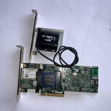 Adaptec ASR-6405 4x SAS/SATA 6G RAID CONTROLLER 512MB PCIe card +battery