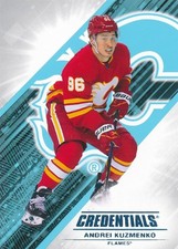 #96 ANDREI KUZMENKO 2024-25 Upper Deck Credentials CALGARY FLAMES