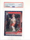 PATRICK MAHOMES II 2024 DONRUSS OPTIC STARS PRIZM CHIEFS PSA 10 Q0004