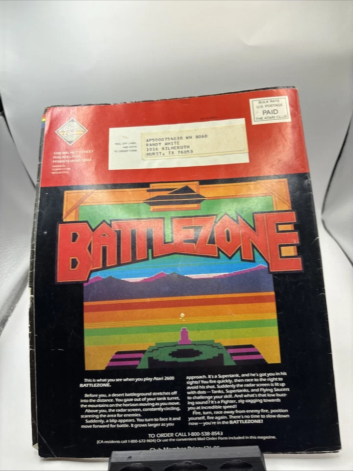 Atari Age Magazine  July/August 1983 Volume 2 Number 2 Namco Pole Position 2600 - Image 2 of 4