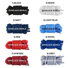 Jordan XI Thick Round Shoelaces
