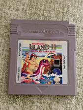 Nintendo Game Boy Adventure Island II Aliens in Paradise Tested Working