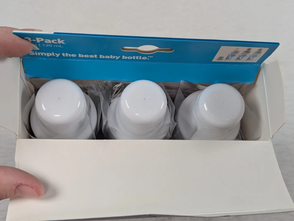 Dr. Brown's - Biberones - 4 OZ - Paquete de 3 - Flujo natural Foto 2 de 4