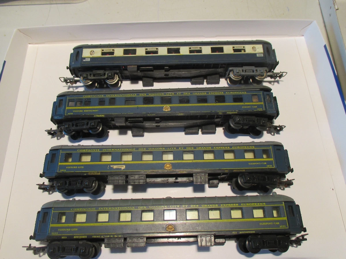 Coffret Jouef 7518 HO - Locomotrice BB9201 Et 2 Wagons, Train électrique Analogique (occasion)