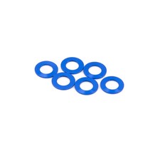 Tone Ninja TuneHues TH-200 Tuner Post Washers, Blue, set of 6