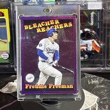2025 Topps Update Series - Bleacher Reachers Freddie Freeman #BR-22 Pink Foil