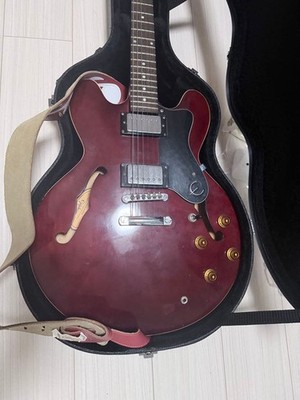 Epiphone Dot Ch Semiaco Cherry With Hard Case
