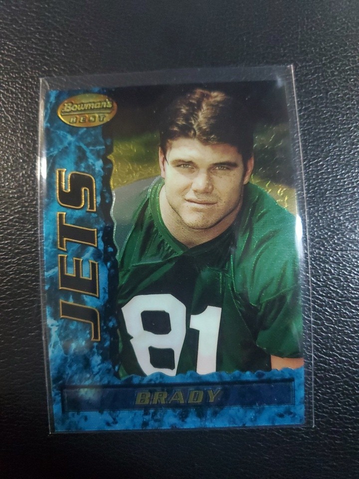 1995 Bowman's Best #9b Kyle Brady New York Jets Rookie(C)