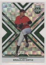 2016 Panini Elite Extra Edition Status Emerald Die-Cut 46/49 Braulio Ortiz s3e