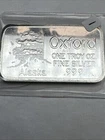 Vintage Oxford Alaska 1 Troy OZ .999 Silver Art Bar #1