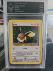 2000 POKEMON EEVEE #55/82 1st Edition TEAM ROCKET TCG 7.5