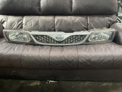 #ad #ad Nissan Pulsar SSS N15 99 00 Pair Headlights Blinkers and Grille Assembly AU $600.00