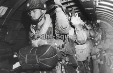 WW2 Picture Photo US D-day Normandy Utah Omaha Airborne Ready to Jump 9659
