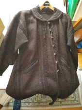 PAOLO PETRONE DE COLECCIÓN? ABRIGO DE LANA Sin forro Tratamientos de encaje pesado Ventilación trasera TALLA 48