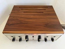 SCOTT STEREOMASTER  222-D TUBE TYPE INTEGRATED AMP WITH CABINET - AS IS